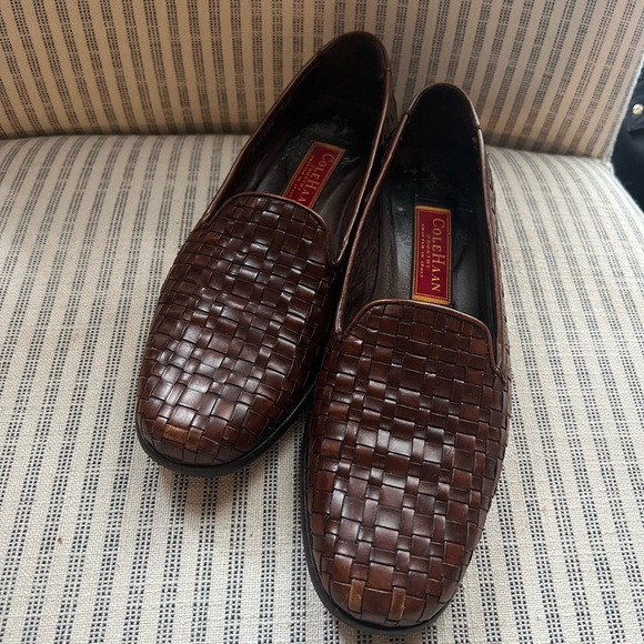 Cole Haan Basket Weave Loafers for Men - Picture 3 of 6